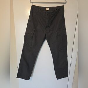 H&M Men's Dark Gray Cargo Pants